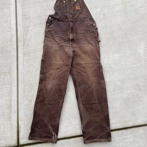 Vintage Y2K Travis Scott Style Carhartt Double Knees Overalls